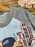 تیشرت شلوار طرح خرس عینکی