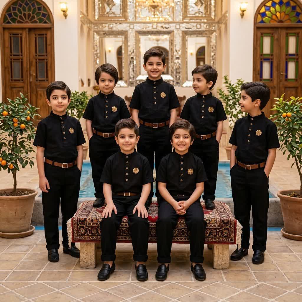 پیراهن شلوار محرمی
