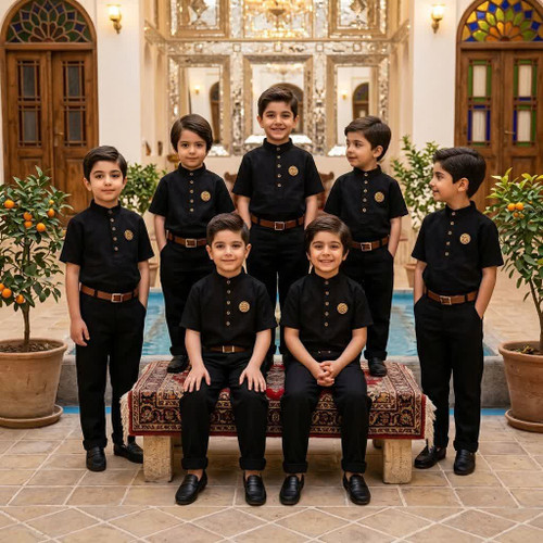 پیراهن شلوار محرمی