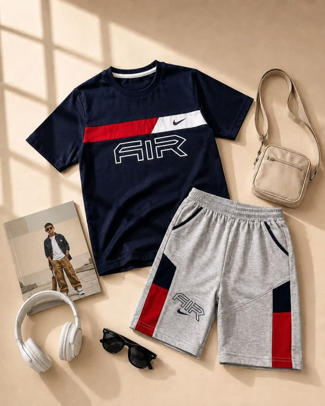 تیشرت و شلوارک طرح AIr